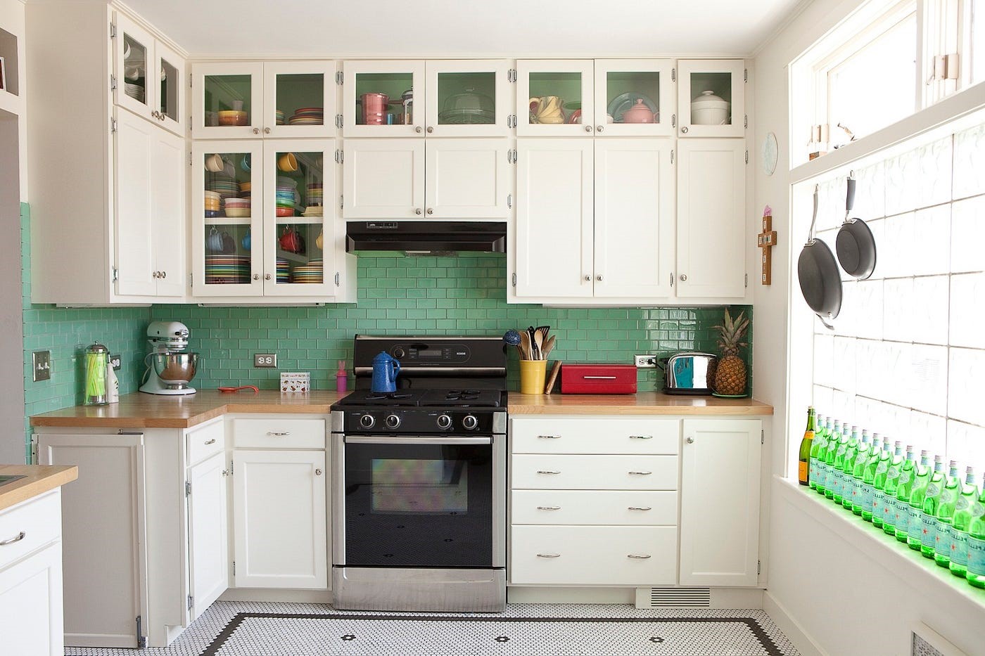 دکوراسیون آشپزخانه کوچک - مجموعه مهندسی آرشید